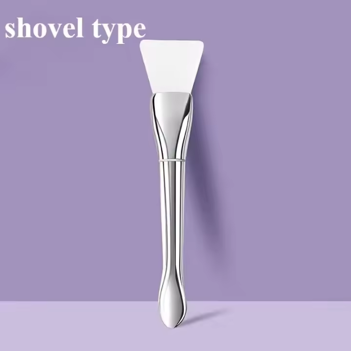 Nuevo cepillo de cabeza suave con máscara de silicona con raspador - 1