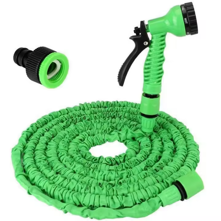 Manguera extensible Universal para jardín, Kit de manguera de agua duradera y Flexible, varios tamaños, tubo de riego retráctil para coche - 1