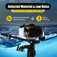 Motor fuera de borda para barcos pesados arranque rápido refrigerado por agua sistema Cdi 52cc 4 stoke 4 hp - details 2