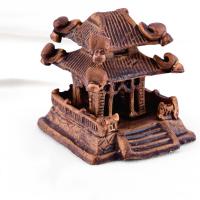 Piedras, accesorios de micropaisaje, modelo de bonsái rocalla, cenador, adorno pequeño, figuritas en miniatura artesanales de cerámica - details 1