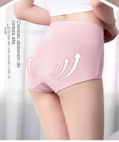 Bragas de algodón de cintura alta para mujer, ropa interior Abdominal de talla grande, sin costuras, lencería Sexy, suave - details 7