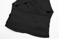OUWU- top halter de satén a la moda para mujer, top elegante versátil plisado lateral sin espalda para mujer 2025 - details 21