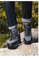 Nuevas parejas zapatos de escalada en el desierto de montaña al aire libre, botas de senderismo al tobillo para hombres y mujeres, calzado de Trekking de moda clásica - details 14