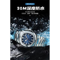 Nuevo reloj calendario ultrafino resistente al agua para hombre - details 5