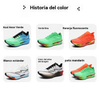 Zapatos acolchados con placa de carbono y superficie de malla transpirable de verano, zapatos deportivos para niños adolescentes - details 5