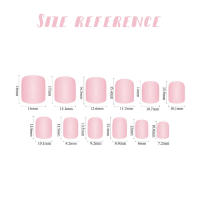 Uñas artificiales de resina reutilizables, cobertura completa de longitud media para extensión de uñas a juego, negro brillante - details 2