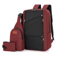Mochila para Laptop de 15.6 pulgadas para Hombre Impermeable con Puerto de Carga USB Mochila de Negocios de Verano Resistente al Desgaste con Dacron Forro de Nylon - details 6