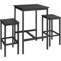 Mesa de Bar con Taburetes Mesa Comedor con 2 Sillas Mesa de Cocina Pequeña Taburetes de Barra - details 9