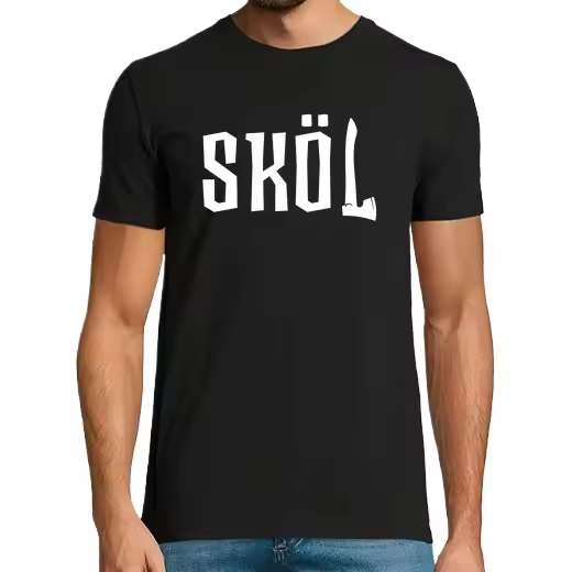 Skol Saludo Vikingo Ragnar Odin Valhalla Thor Regalo Vikingos Camisetas CERVEZA,Pack Regalo Camiseta Personalizada - 1