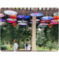Paraguas de Bambú de Seda Hecho a Mano Arte Clásico de Baile Japonés Flor de Cercero para Bodas, Fiestas, Fotos - details 5