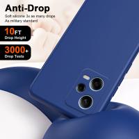 Funda de silicona líquida para Xiaomi Redmi Note 12 Pro Plus Note 12s Global Fundas suaves POCO X5 PRO 5G cubierta básica mate Caqas - details 4