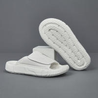 Nuevas sandalias de cuero transpirables de una palabra de arrastre para hombres versión coreana versátil para jóvenes zapatillas británicas de moda - details 3