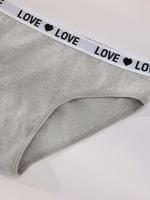 7 unids/set de bragas de algodón para mujer, calzoncillos suaves sexis, bragas bonitas con letras para niñas, lencería elástica transpirable para mujer, XS-XL - details 12