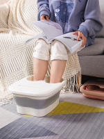 Cubo de Masaje de Pies Plegable Bañera de Spa Portátil para Hogar Tubo de Baño de Pedicura - details 5
