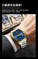 Reloj suizo nuevo para hombre, reloj de cuarzo con forma de barril de vino luminoso a prueba de agua. - details 13