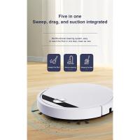 RS800 Robot aspirador inteligente, dispositivo 5 en 1 con Control remoto, supersilencioso, fregado en seco y húmedo, electrodoméstico para suelo, color negro, A - details 4