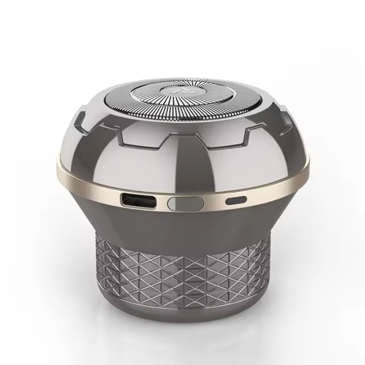 Cabezal de afeitado eléctrico para hombres nuevos, maquinilla de afeitar lavada con batería de litio, cabezal de afeitado de autoservicio - 1