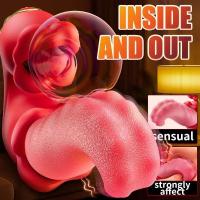 Vibrador de Lengua Suave Realista 3 en 1 Estimulador de Clítoris y Punto G - details 10