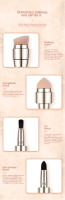 Cepillo De Maquillaje Multifuncional 4 En 1 Retráctil Para Base Sombra Delineador Rubor Y Polvo Tamaño De Viaje Kit De Maquillaje - details 4