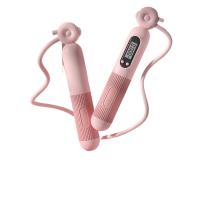 Saltar la cuerda con contador ajustable saltar calorías inteligente para hacer ejercicio físico y perder peso contar acero Traini deporte en casa - details 0
