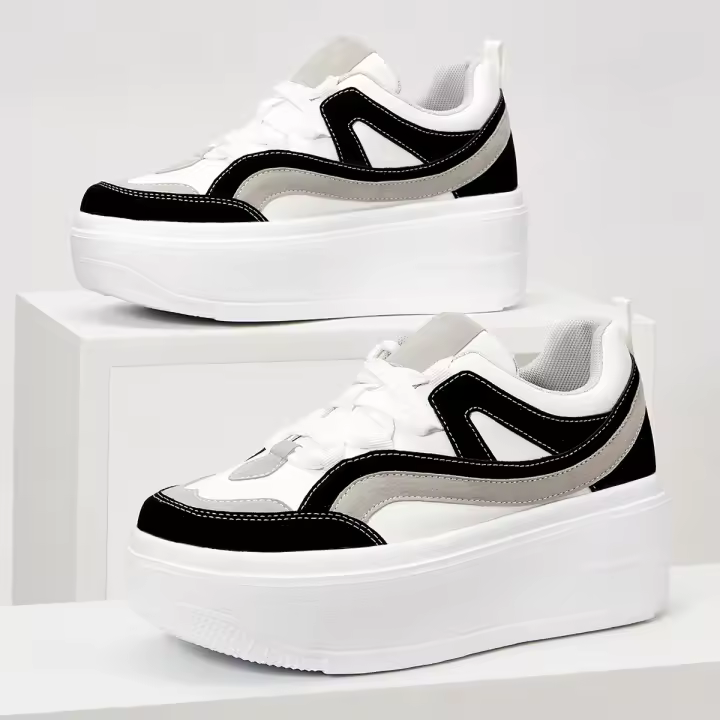 Zapatillas de Plataforma Transpirables Cómodas para Mujer Primavera-Verano 2024 - 1