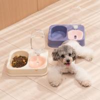 Dispensador de agua de comida de Gato de plástico, gran capacidad, desmontable, botella de fuente para mascotas, cuenco portátil engrosado - details 4