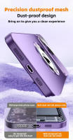 Funda magnética para iPhone 16 Con protección de lentes, Compatible Con MagSafe, Fundas protectoras de Grado Militar - details 7