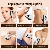 Masajeador corporal de calefacción eléctrica, tablero de raspado de vibración de Guasha, masaje de meridianos de cuello y espalda, herramienta de adelgazamiento de elevación de la piel de la cara - details 7