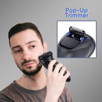 Afeitadora Eléctrica Impermeable para Hombre, Con Pantalla LCD, Máquina De Afeitar Con cortasillas desmontable - details 8