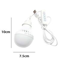 Luz de Camping LED Regulable 5W/7W Bombilla de Emergencia USB para Barbacoa, Pesca, Reparaciones al Aire Libre Halógenos, Iluminación y Decoración - details 2