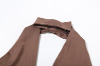 BUNO-Conjunto de pantalones cortos elegantes para mujer, chaleco sin mangas, Tops + pantalones cortos ajustados de cintura alta, conjuntos de 2 piezas a juego, verano 2025 - details 9