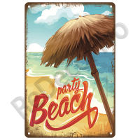 Placa de estaño Vintage para decoración de pared, letrero de Metal, playa, casa, playa, Verano - details 33