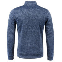 2025 Chaqueta de punto con cuello para hombre, suéter de terciopelo fino, estilo moderno, talla grande, otoño e invierno - details 6