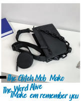 Nuevos bolsos para hombres y mujeres, bolsos de cadena personalizados de moda, bolsos de mensajero de hombro neutros y versátiles de moda, bolsos cuadrados pequeños. - details 41