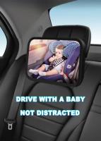 Espejo de seguridad para asiento trasero de Bebé y Niño, accesorio ajustable con gran angular, rotación de 360 grados - details 2