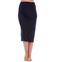 Falda interior de satén para mujer, ropa fina de seda de hielo, cintura alta, elástica, antipenetracita, enagua de forro - details 3