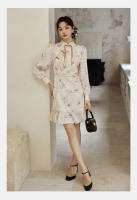 Vestido Cheongsam Mejorado de Alta Gama Qifan 2025 Primavera-Verano Estilo Chino Ligero para Mujeres - details 5