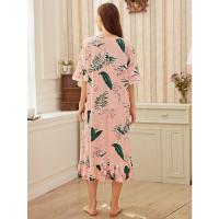Moda Casual para Mujer DUTRIEUX Vestido Largo con Borde de Encaje Impreso - details 4