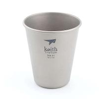 Vaso de cerveza de titanio para acampar, villa VIE al aire libre, beber con amigos y reuniones, TI 9001350 ml - details 1