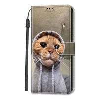 Funda con tapa de billetera para Xiaomi 12T 12 Lite Redmi Note 12 Pro Plus Turbo Note 12S, Funda de cuero magnética con patrón caliente, tarjetero - details 14