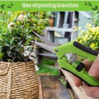 Tijeras de podar para jardinería, herramientas de jardín, tijeras para bonsái, tijeras para jardinería, recolección de frutas y uvas, herramienta de podar en maceta para el hogar, 1 ud. - details 1