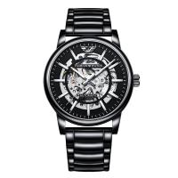 Reloj hueco para hombre, reloj mecánico de moda, impermeable, luminoso, automático - details 2
