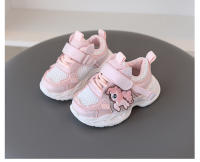 Zapatillas deportivas lindas de doble red para niños, nuevas zapatillas de dibujos animados para niñas, zapatos transpirables para papá para niños - details 11
