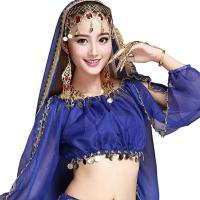 Tops brillantes con cuentas de lentejuelas en el vientre, disfraces de baile sexys, disfraces con flecos para festivales, discotecas, fiestas, Tailandia, India y Arabia - details 31
