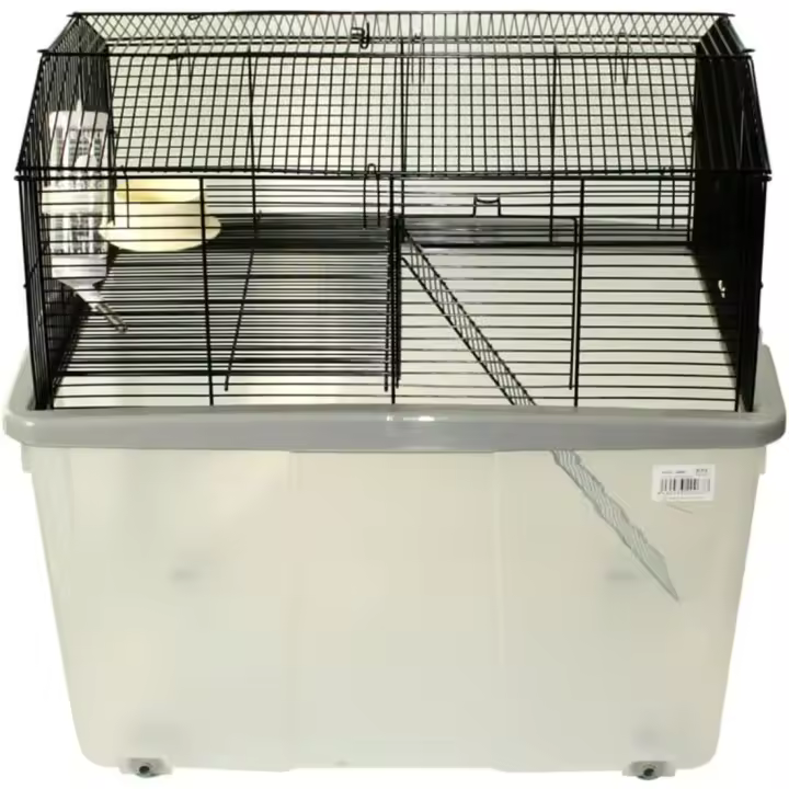 Jaula para HámsterJaula para Hamster 57*58*43cm jaulas Hamsters Grande Bebedero comedero (SOY0067) - 1