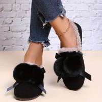 Women Comfortable Thickened Warm Winter Outdoor Low Top Shoes Versatile Soft Flat Shoes - details 3