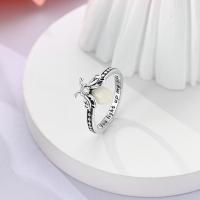 Nuevos anillos de Plata de Ley 925, anillos originales apilables simples y brillantes para mujer, regalo de joyería de amor de compromiso de aniversario - details 6