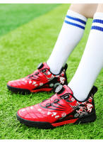 Zapatos de fútbol de marca para niños, zapatillas de fútbol antideslizantes para entrenamiento de campo de césped, tenis de fútbol, zapatillas de fútbol a la moda para niños - details 20