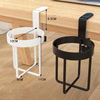 Portavasos con Clip 2 en 1 para ahorro de espacio, estante para tazas de escritorio resistente al agua y a prueba de óxido, estantes flotantes para tazas duraderos, escritorio - details 5