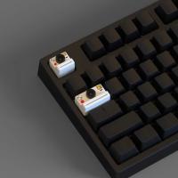 Tapa de teclado con diseño de cámara: personalizada, con personalidad y creatividad, de resina. Para Teclados Mecánicos Cherry Mx, Compatible Con 1/1.5U (teclas ESC/TAP). Ideal como regalo. - details 0